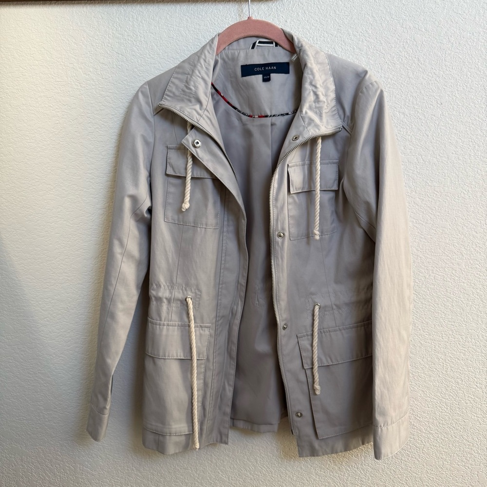 Cole Haan Light Gray Jacket